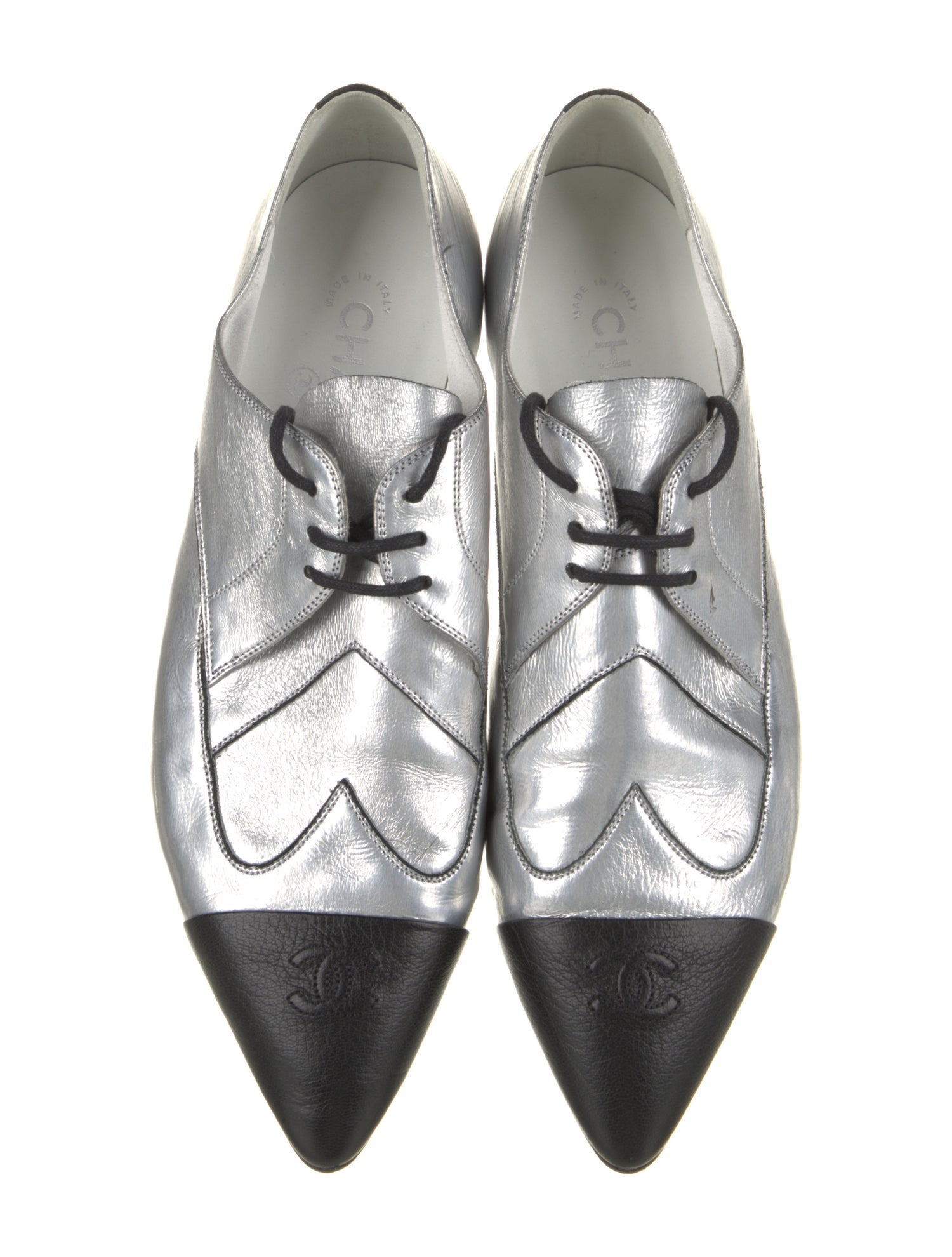 Chanel 2015 Interlocking CC Logo Oxfords
